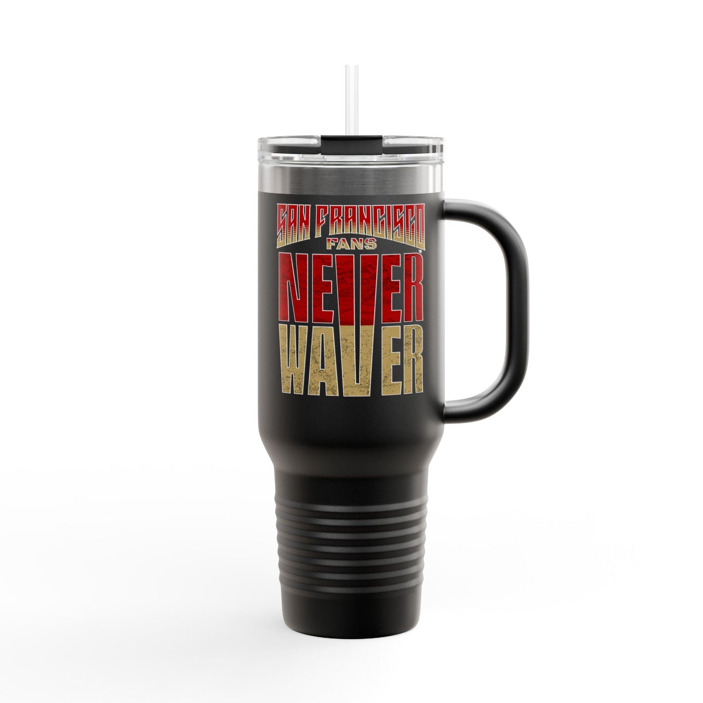 San Francisco Fans Never Waver Insulated Travel Mug, 40oz