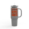 Cleveland Fans Never Waver W-Leopard Football Insulated Travel Mug, 40oz