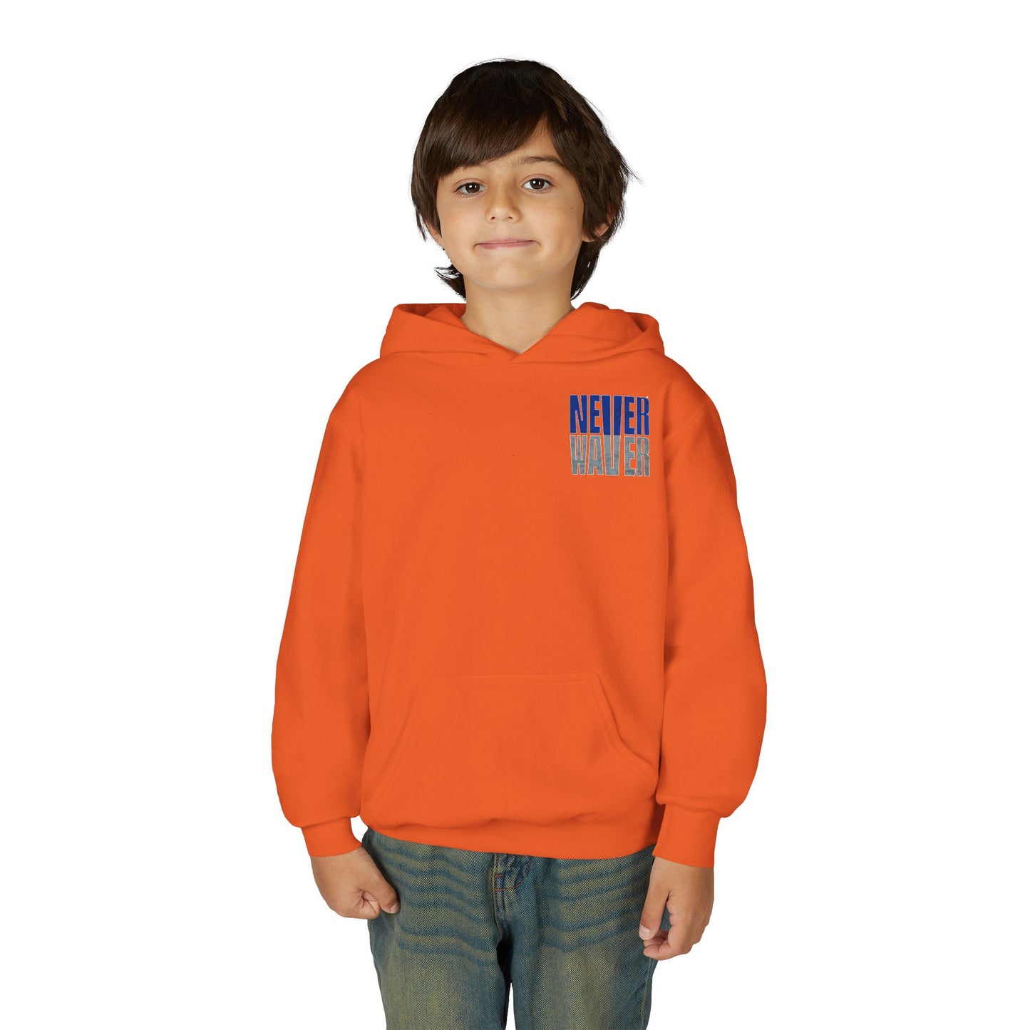 Dallas Fans Never Waver Youth Heavy Blend Hoodie Sweatshirt