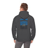 Carolina Fans Never Waver  w Leopard Football Unisex Heavy Blend™ Hooded Sweatshirt