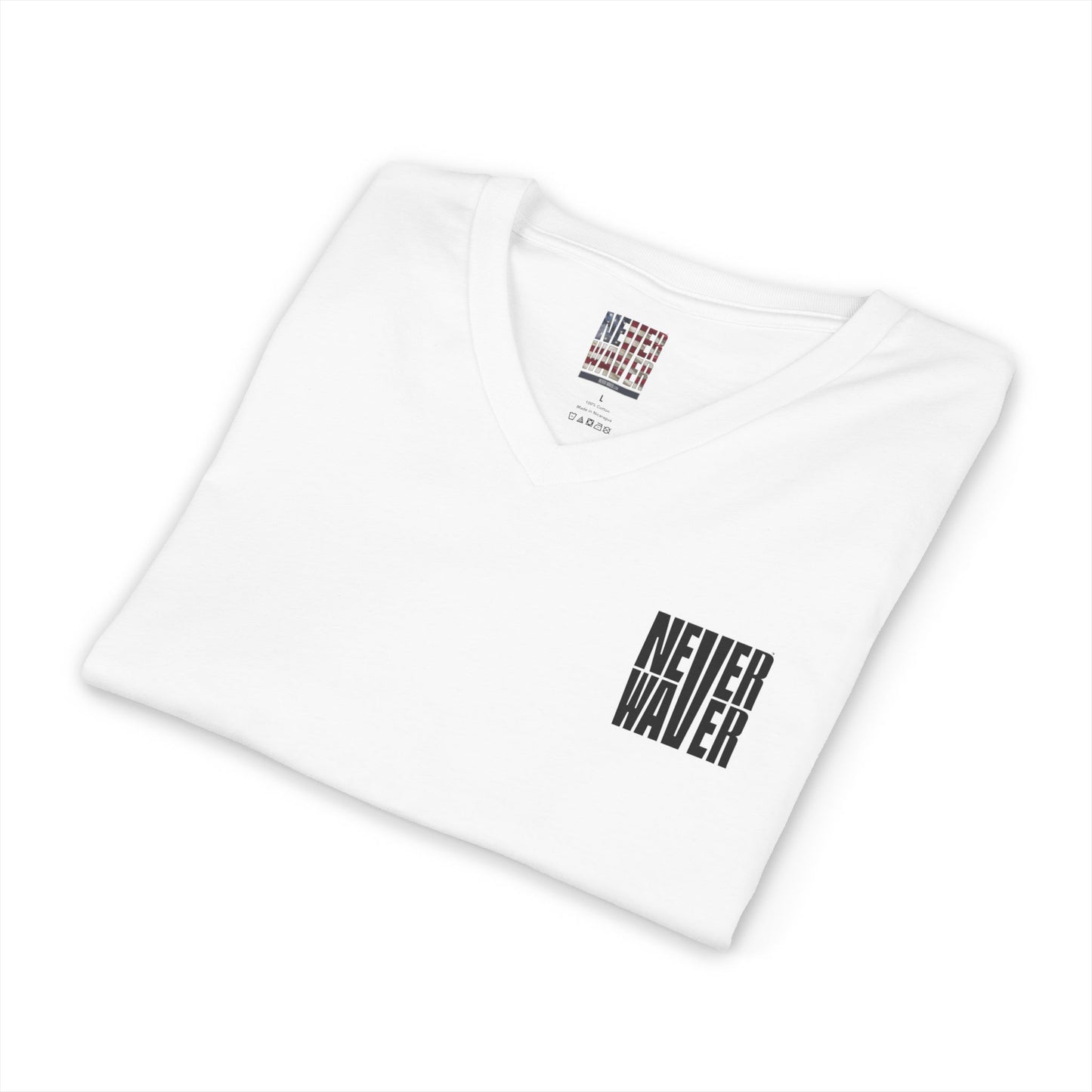 Never Waver Tequila, Tacos, & Friends T-Shirt Unisex V-Neck Tee