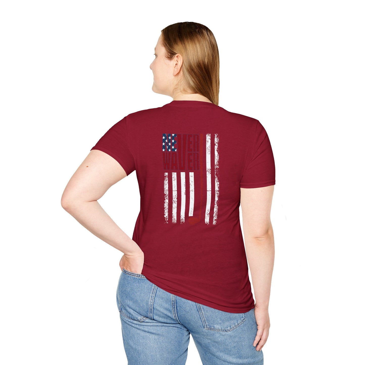 Never Waver Golf Unisex Soft style T-Shirt