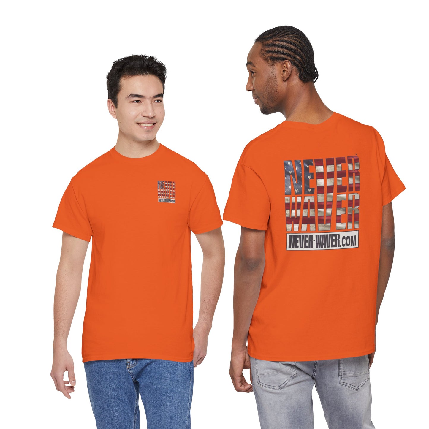 Never Waver Unisex Heavy Cotton Tee