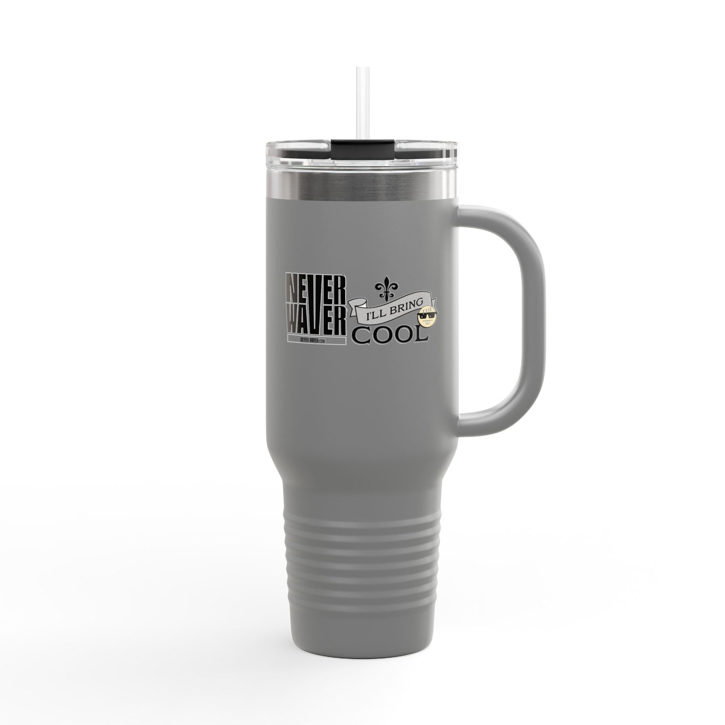 Never Waver I'll Bring The Cool Insulated Travel Mug, 40 oz