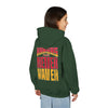 Kansas Fans Never Waver Youth Heavy Blend Hooded Sweatshirt