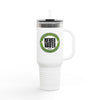 40oz Insulated Travel Mug - Hangovers Are Temporary Never Waver Drunk Stories Are Forever