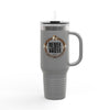 Never Waver Save Water Drink Coffee Insulated Travel Mug, 40 oz