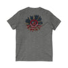 Never Waver Be Red White and A little Bougie T-Shirt Unisex V-Neck Tee