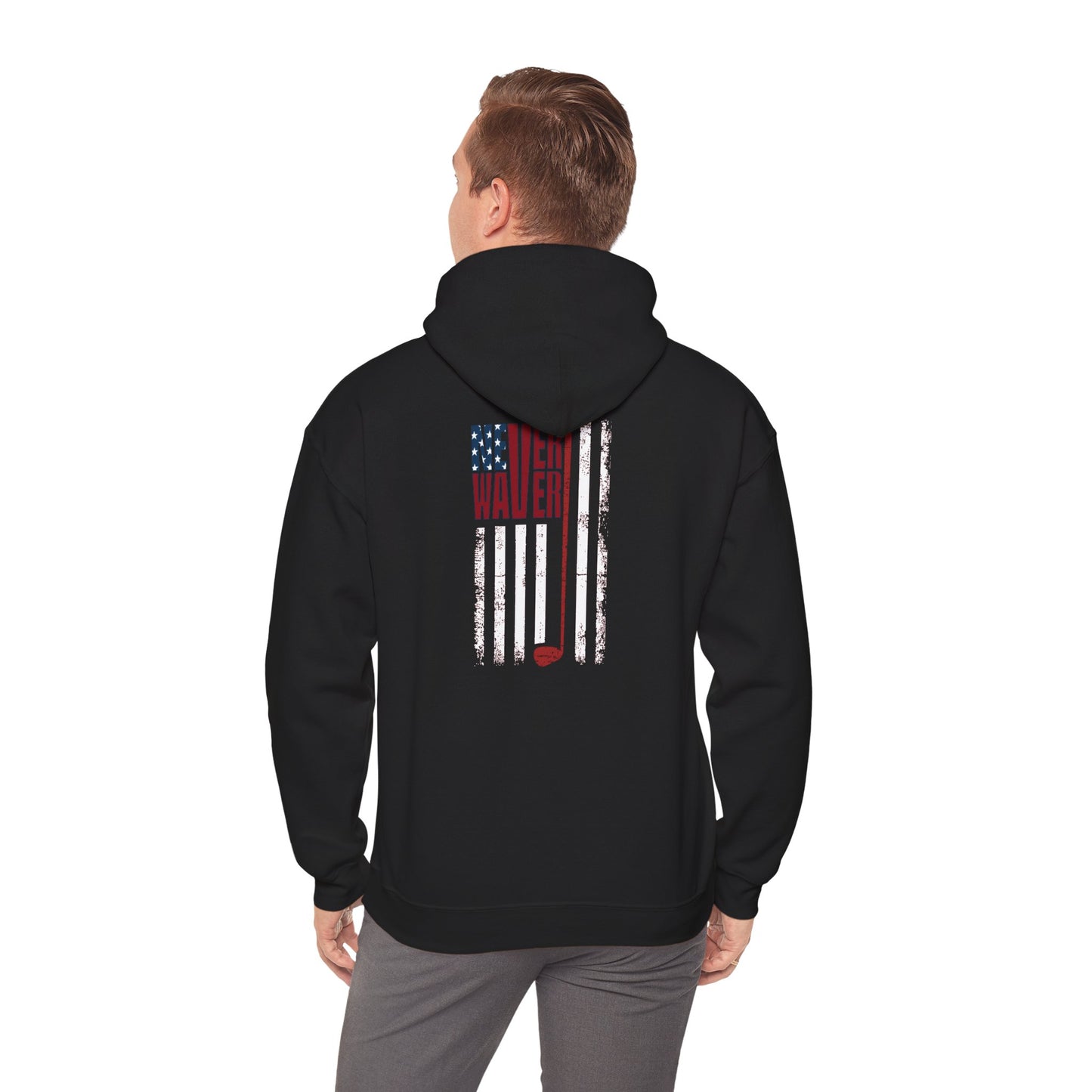 Never Waver Golf Hoodie - Unisex Heavy Blend™ Sweatshirt