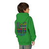 Never Waver Always Back Our First Responders Vintage-Inspired Youth Hoodie with American Flag Design