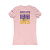Minnesota Fans Never Waver W-Leopard Football Women's Favorite Tee