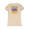 Minnesota Fans Never Waver W-Leopard Football Women's Favorite Tee