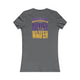 Minnesota Fans Never Waver W-Leopard Football Women's Favorite Tee by Printify