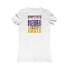 Minnesota Fans Never Waver W-Leopard Football Women's Favorite Tee