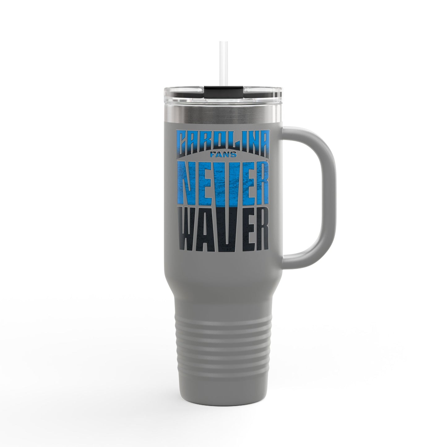 Carolina Fans Never Waver Insulated Travel Mug, 40oz