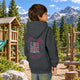Youth Heavy Blend Hoodie - "Respect is Earned Never Waver It's Not Given" Motivational Sweatshirt by Printify