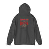 Tampa Bay Fans  Never Waver  w Leopard Football Unisex Heavy Blend™ Hoodie - Perfect for Sports Fans