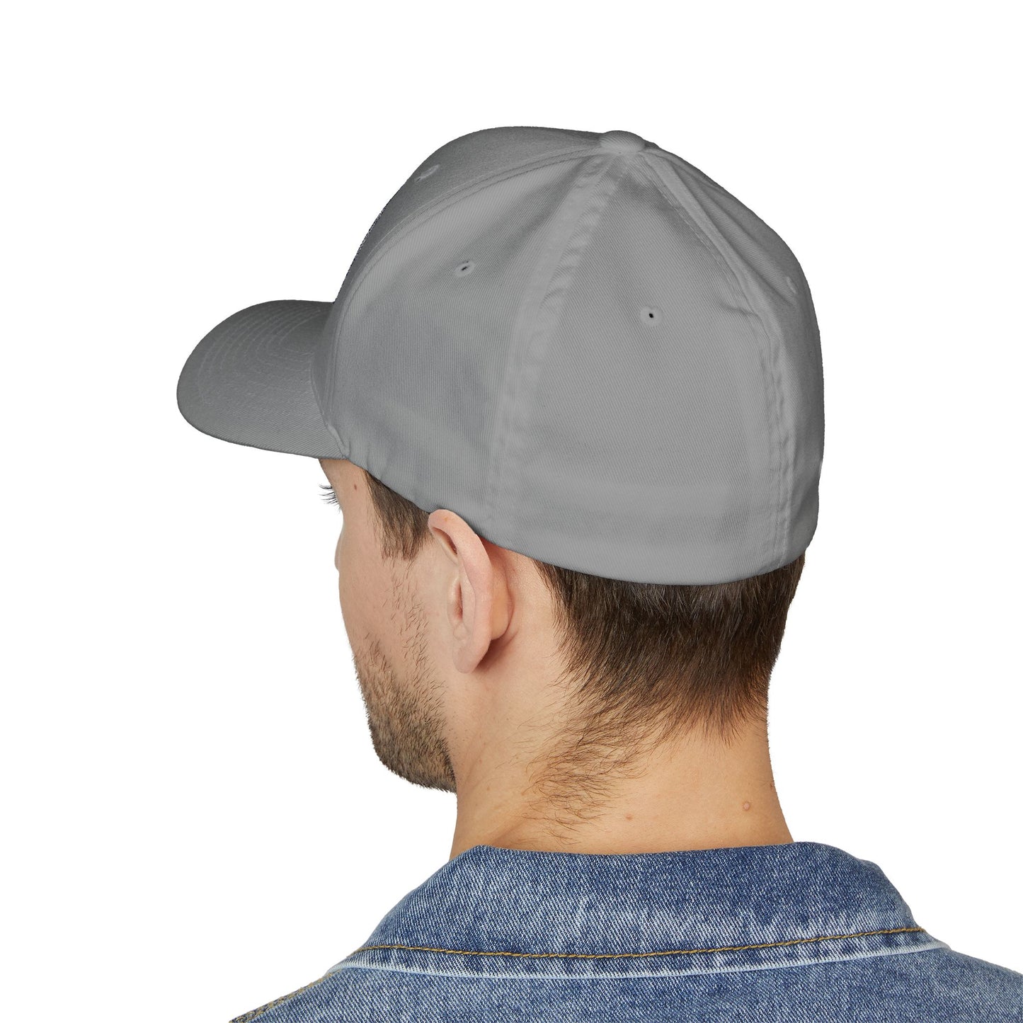 Never Waver Embroidered Baseball Cap — Minimal Graphic Structured Hat