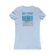 Detroit Fans Never Waver W-Leopard Football Women's Favorite Tee by Printify