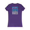 Detroit Fans Never Waver W-Leopard Football Women's Favorite Tee