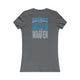 Detroit Fans Never Waver W-Leopard Football Women's Favorite Tee by Printify