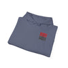 Tampa Bay Fans  Never Waver  w Leopard Football Unisex Heavy Blend™ Hoodie - Perfect for Sports Fans