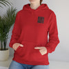 Unisex Heavy Blend™ Hooded Sweatshirt - "Never Waver I'll Bring The Wine" Inspirational Hoodie