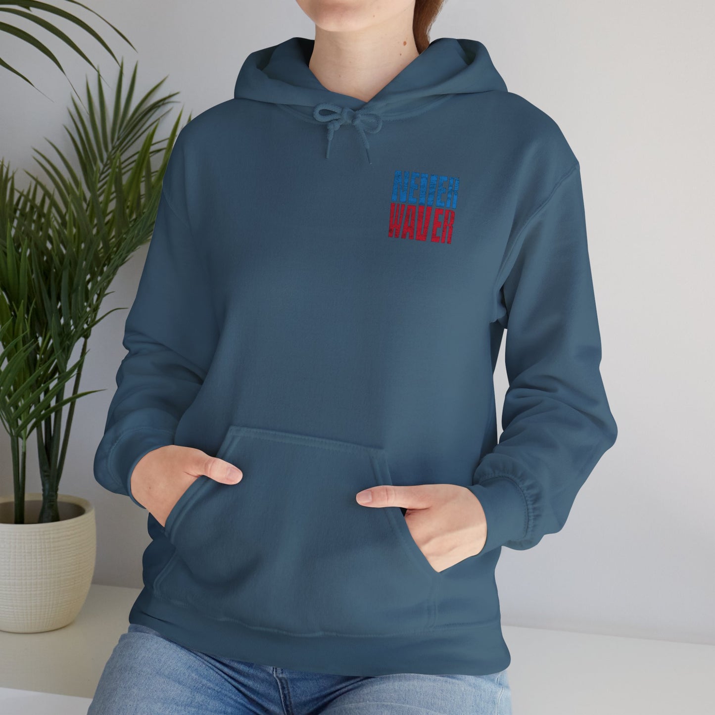Tennessee Fans Never Waver Unisex Heavy Blend™ Hooded Sweatshirt – Casual Comfort for All Occasions