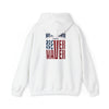 'New York Fans Never Waver' American Flag Design Unisex Heavy Blend™ Hoodie