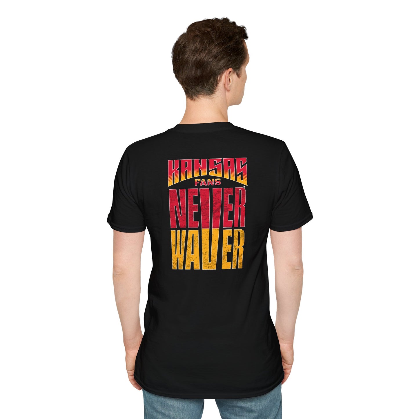 Kansas Fans Never Waver T-Shirt