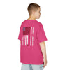 Never Waver American Flag with Golf Club Kids Golf Tee