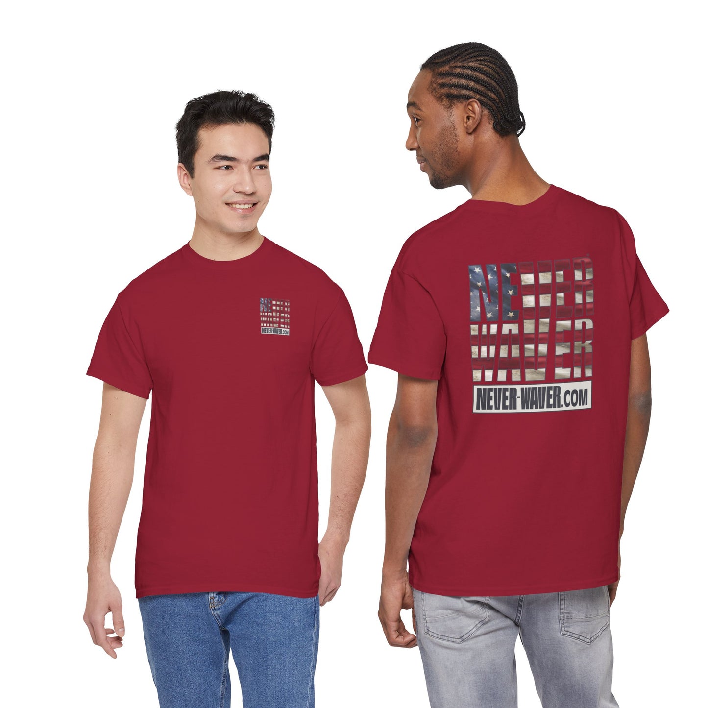Never Waver Unisex Heavy Cotton Tee