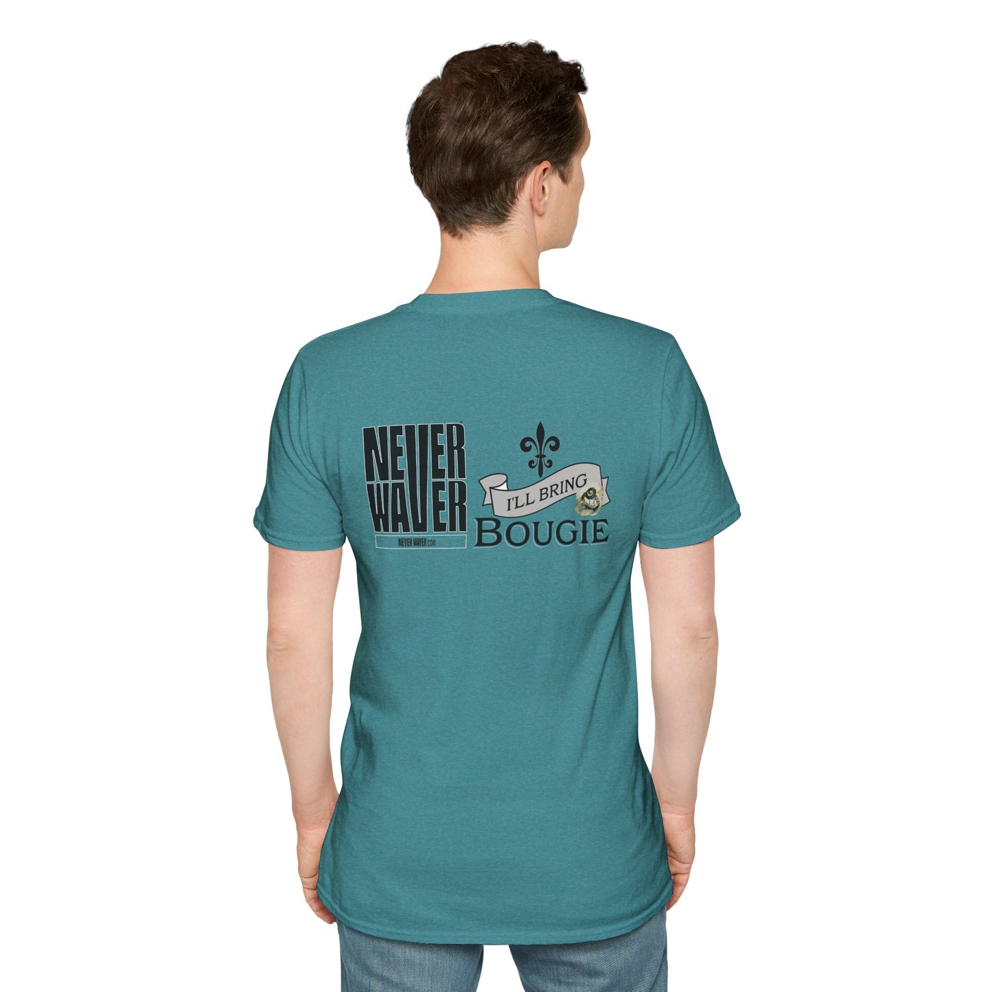 Never Waver I'll Bring The Bougie Unisex Softstyle T-Shirt