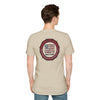 'Never Waver Remember who the F@{k you are' Circular Barbed-Wire Logo Graphic T-Shirt