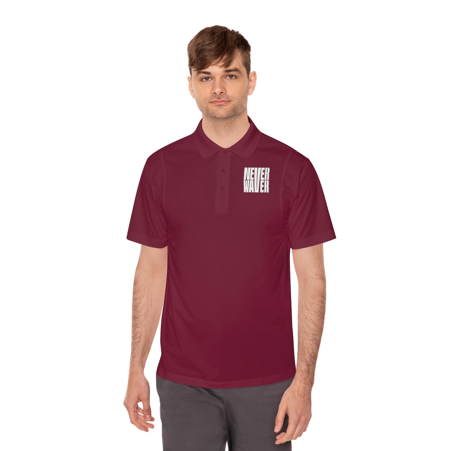 Never Waver Men's Sport Polo Shirt