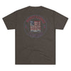 Respect Is Earned Never Waver It's Not Given Unisex Tri-Blend Crew Tee