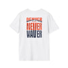 Denver Fans Never Waver Unisex Softstyle T-Shirt