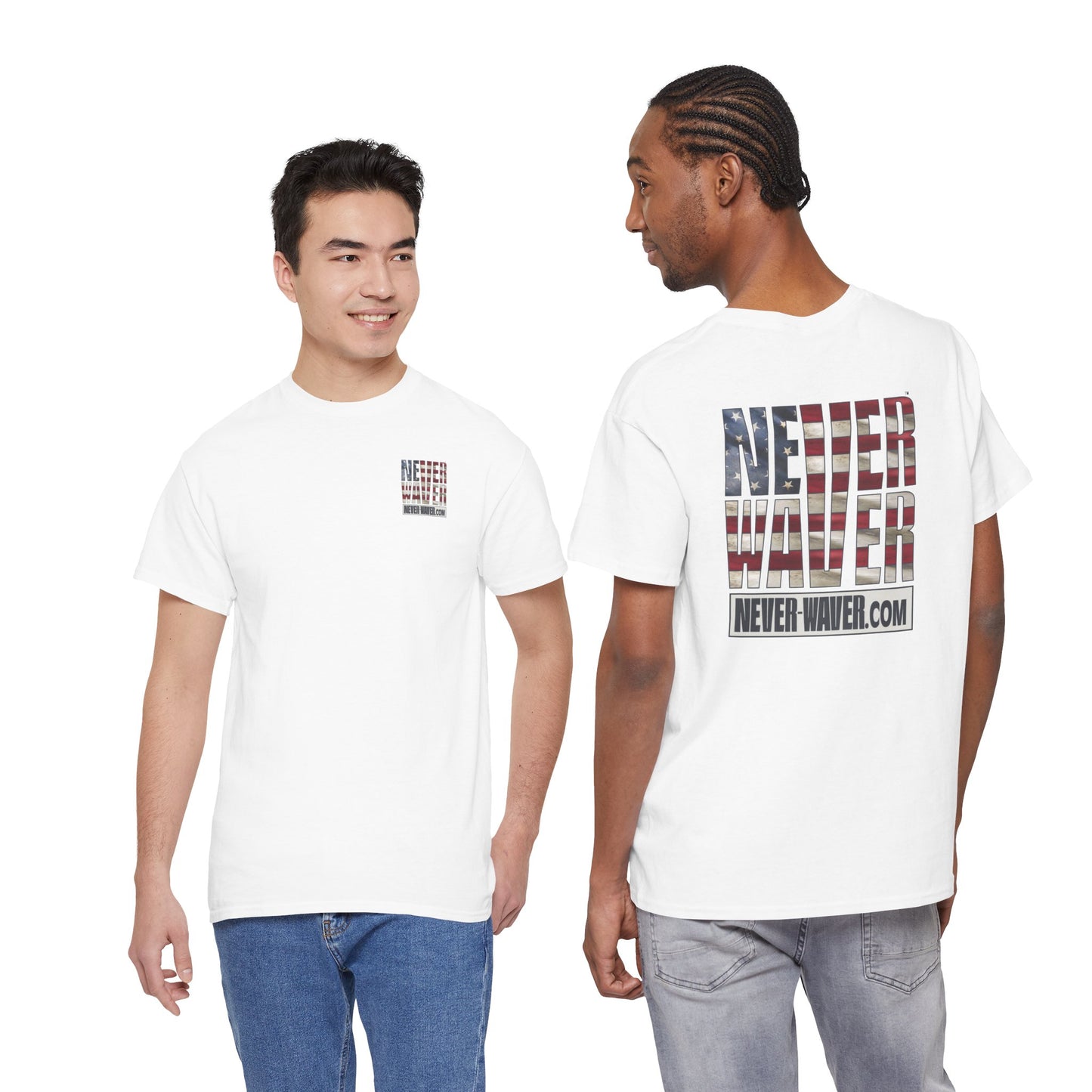 Never Waver Unisex Heavy Cotton Tee