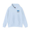 "Detroit Fans NEVER WAVER w Leopard Football" Inspirational Wear Unisex Heavy Blend™ Hooded Sweatshirt