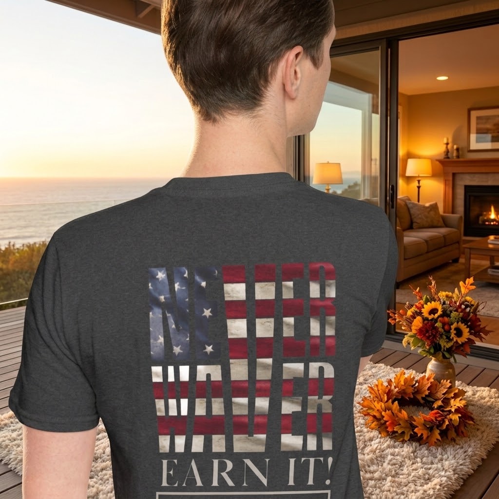 Never Waver® Earn It T-Shirt