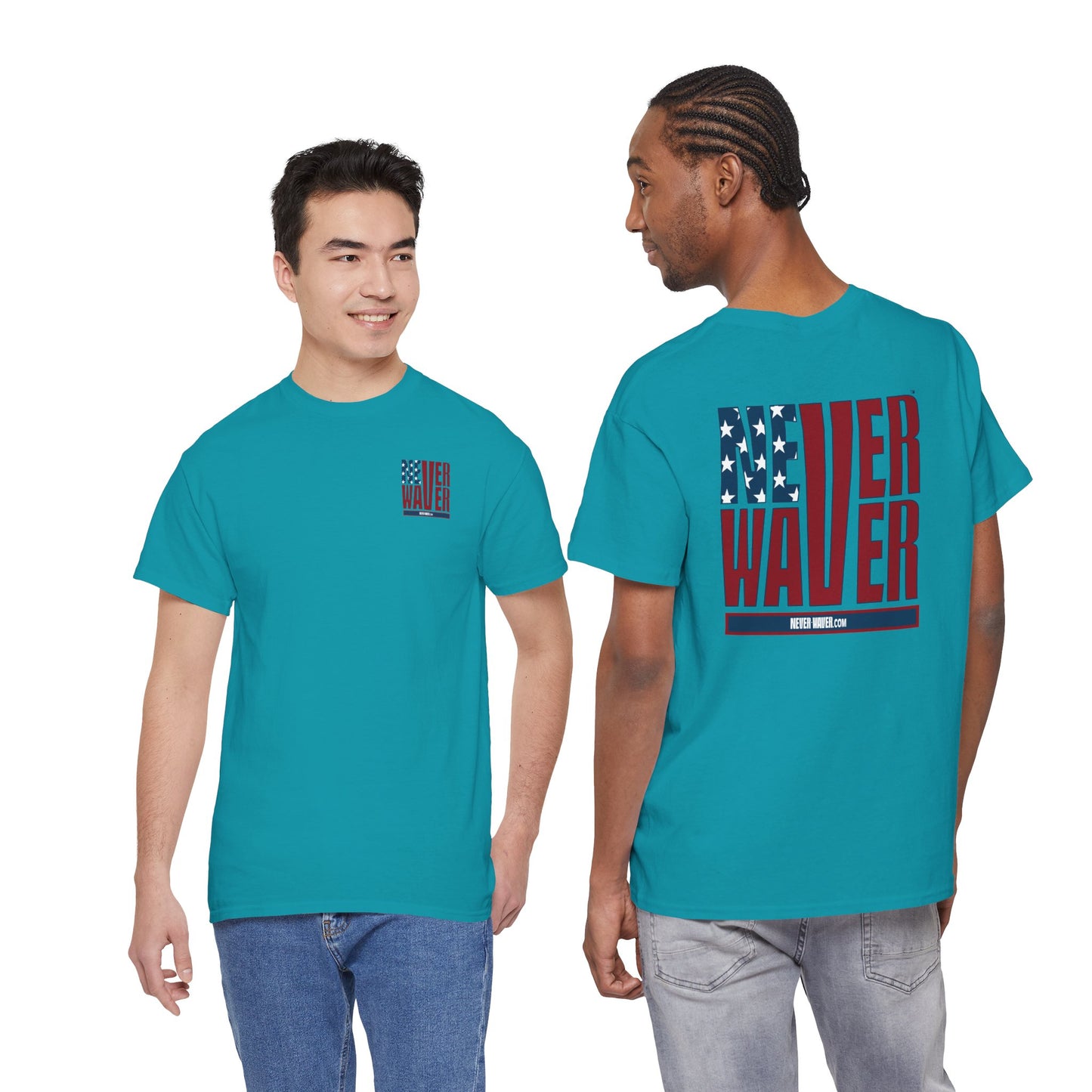 Never Waver Unisex Heavy Cotton Tee