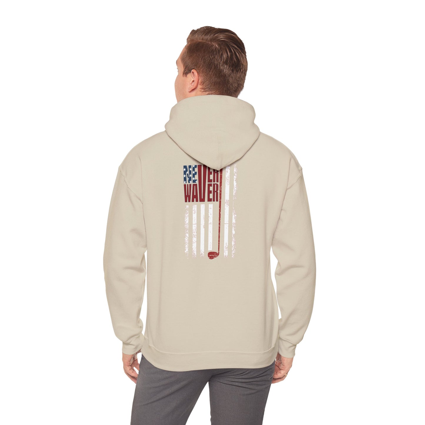 Never Waver Golf Hoodie - Unisex Heavy Blend™ Sweatshirt