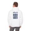 'Indianapolis Fans Never Waver' Hoodie - Inspirational Apparel for Everyday Comfort Unisex Heavy Blend™