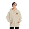 Unisex Heavy Blend™ Hooded Sweatshirt - Washington Fans Never Waver W Leopard Football- Perfect for Sports Fans