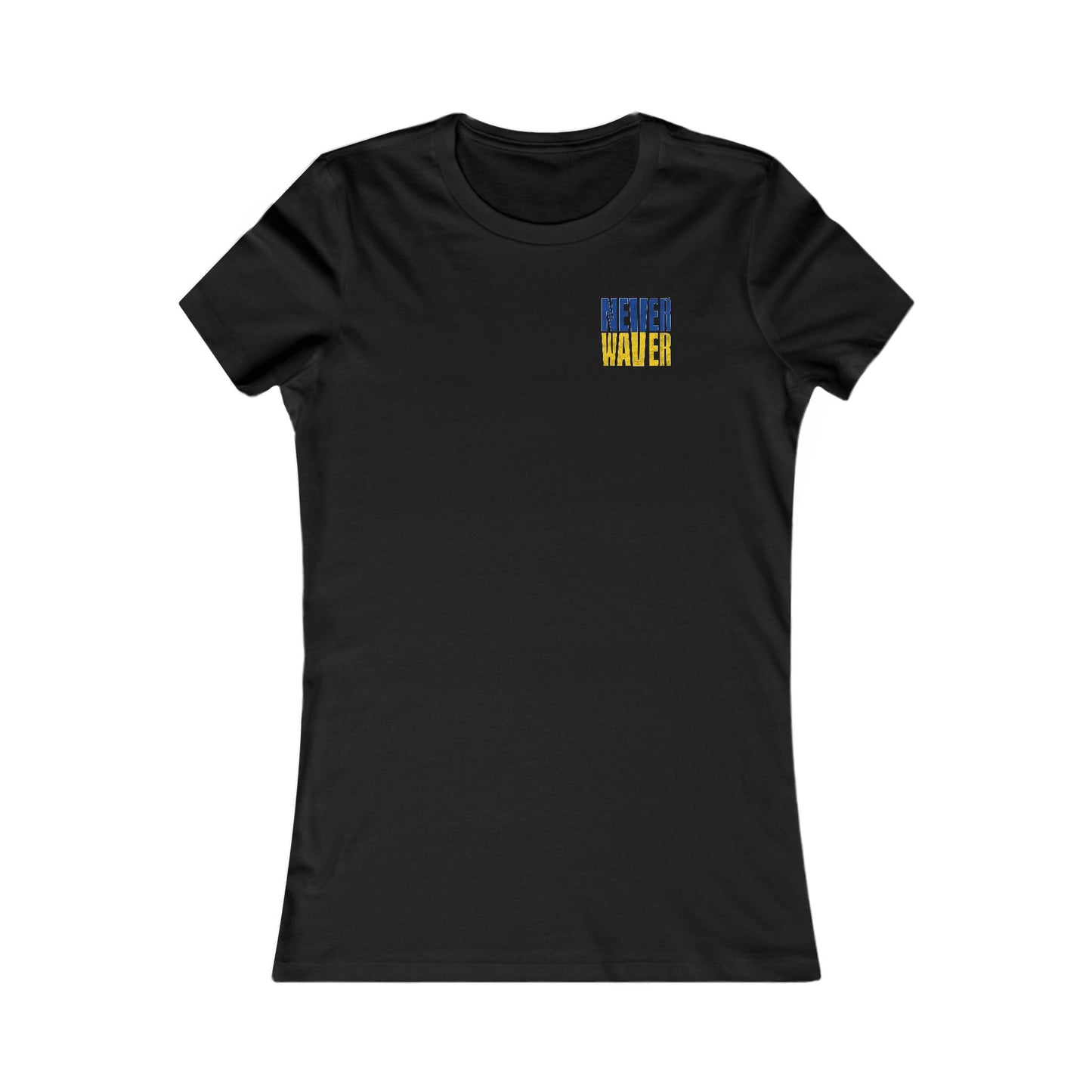 Los Angeles Fans Never Waver W-Leopard Football Women's Favorite Tee