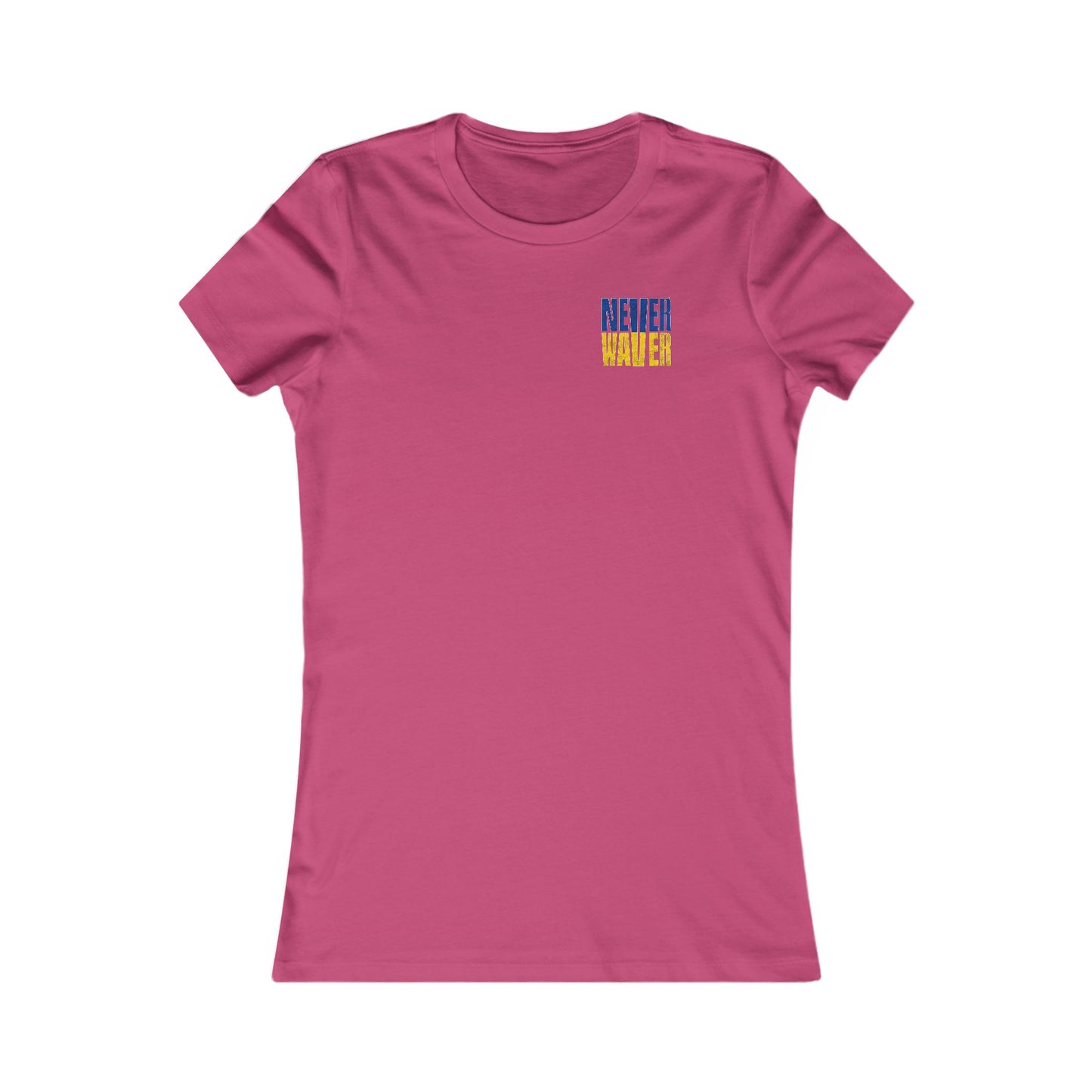 Los Angeles Fans Never Waver W-Leopard Football Women's Favorite Tee