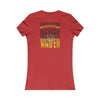 Washington Fans Never Waver W-Leopard Football Women's Favorite Tee