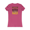 Washington Fans Never Waver W-Leopard Football Women's Favorite Tee
