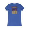 Washington Fans Never Waver W-Leopard Football Women's Favorite Tee