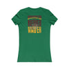 Washington Fans Never Waver W-Leopard Football Women's Favorite Tee